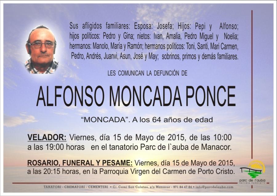 ALFONSO MONCADA PONCE