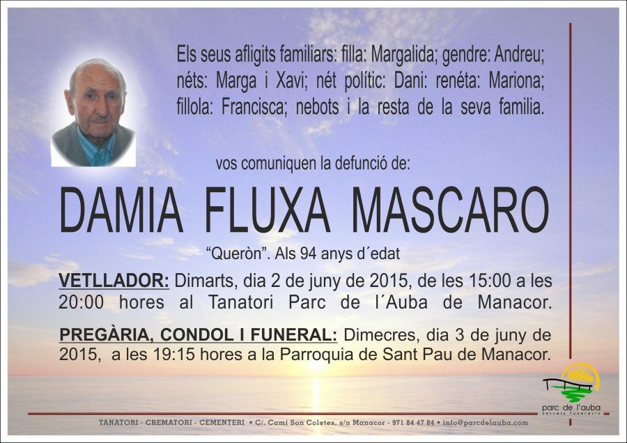 DAMIA FLUXA MASCARO