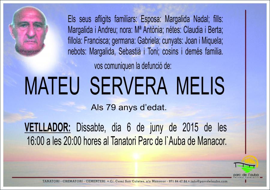 MATEU SERVERA MELIS