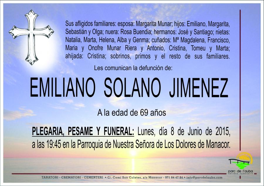 EMILIANO SOLANA JIMENEZ