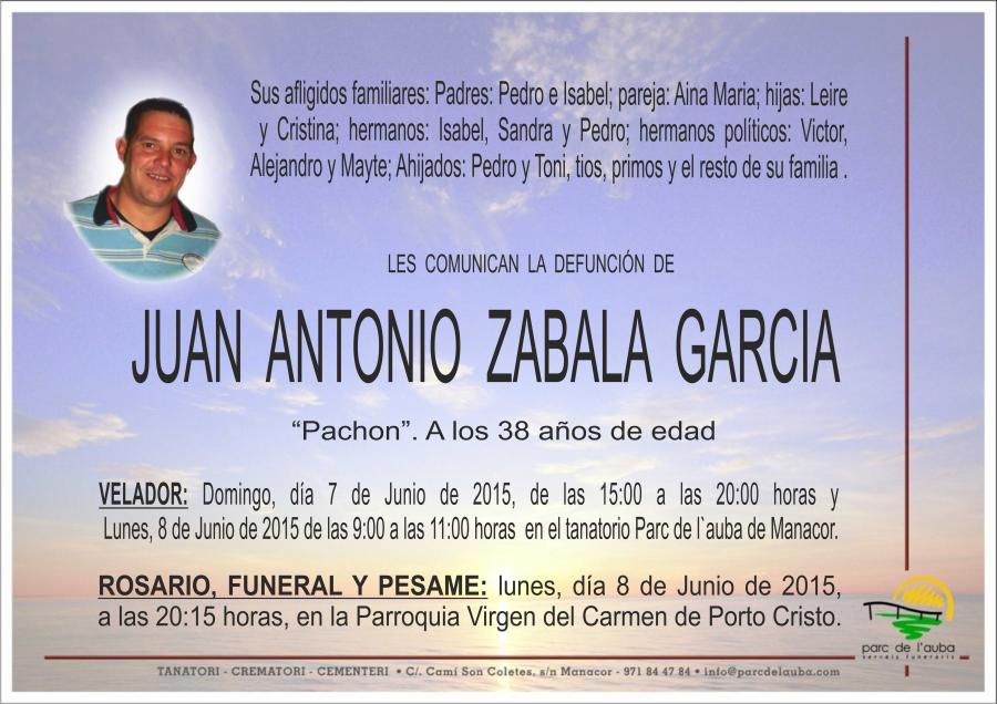 JUAN ANTONIO ZABALA GARCIA