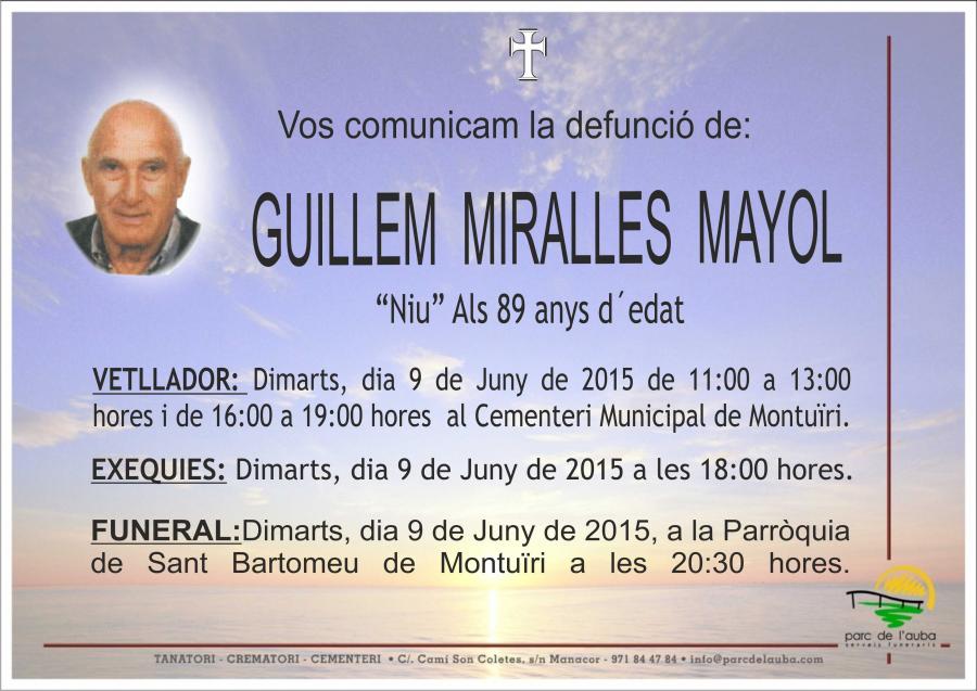 GUILLEM MIRALLES MAYOL