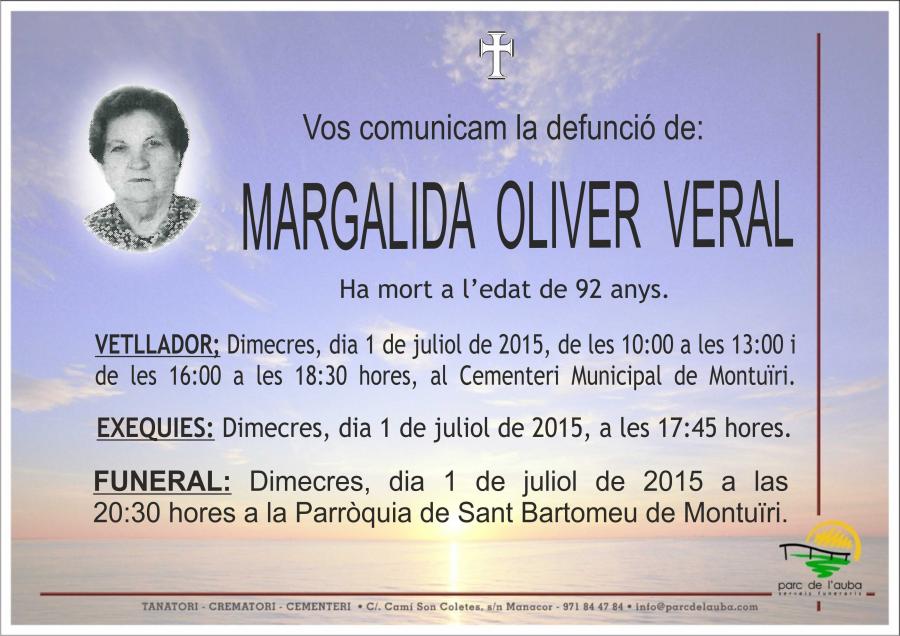 MARGALIDA OLIVER VERAL