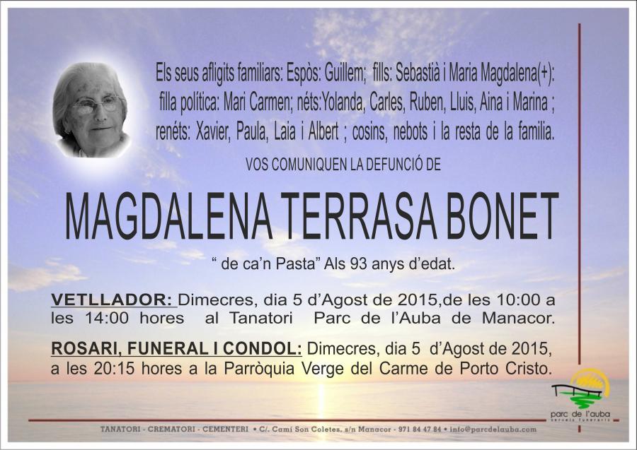 MAGDALENA TERRASA BONET