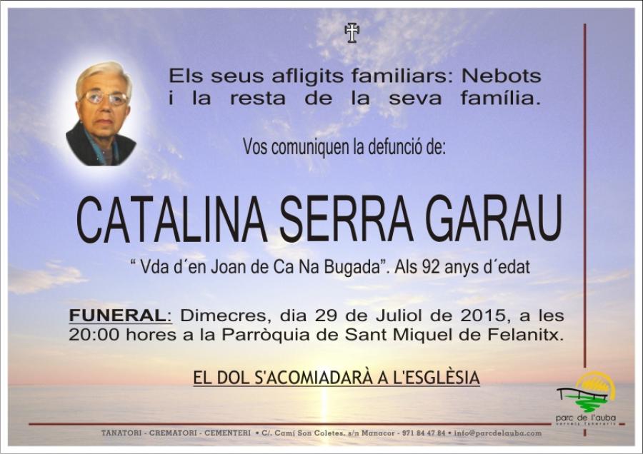 CATALINA SERRA GARAU