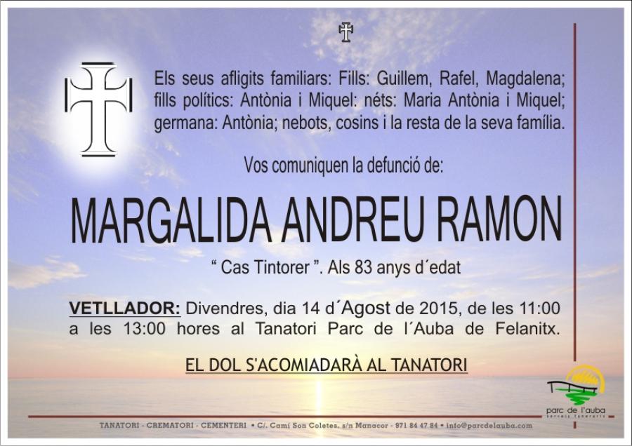 MARGALIDA ANDREU RAMON