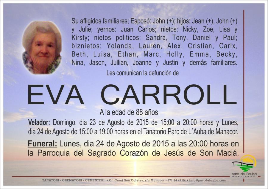 EVA CARROLL