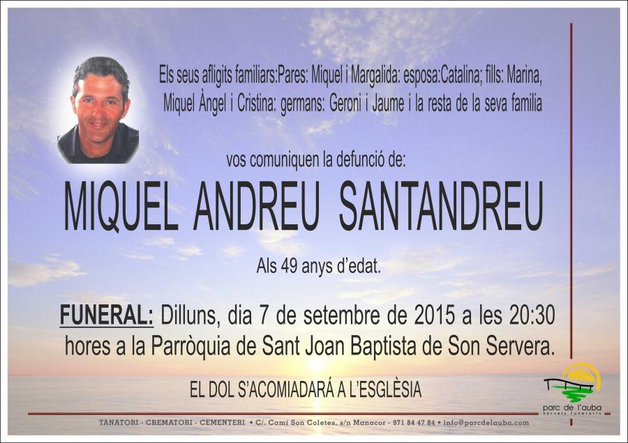 MIQUEL ANDREU SANTANDREU