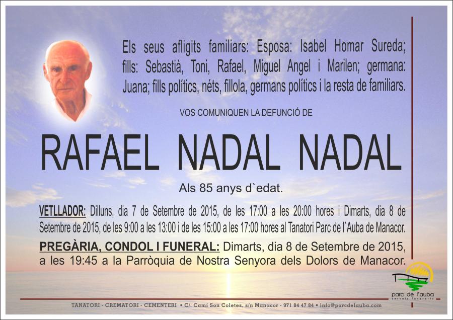 RAFAEL NADAL NADAL