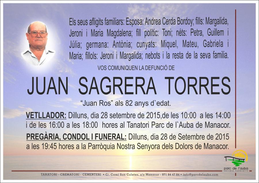 JUAN SAGRERA TORRES