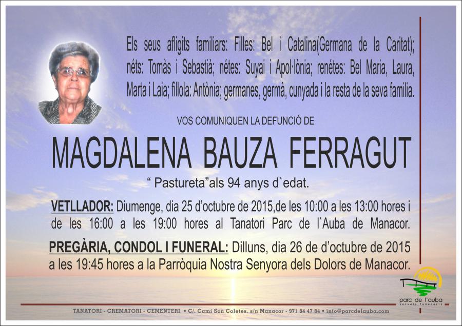 MAGDALENA BAUZA FERRAGUT