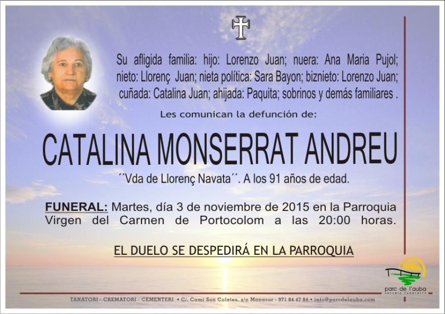 CATALINA MONSERRAT ANDREU