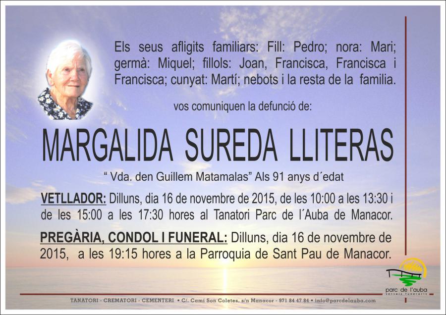 MARGALIDA SUREDA LLITERA