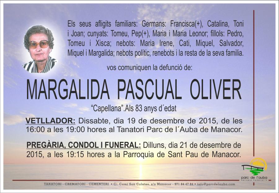 MARGALIDA PASCUAL OLIVER