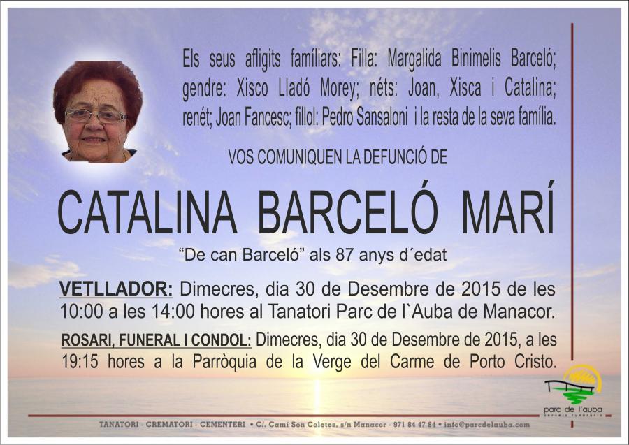 CATALINA BARCELÓ MARÍ