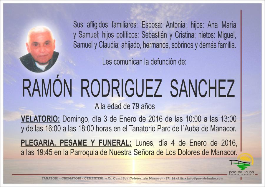 RAMÓN RODRIGUEZ SANCHEZ