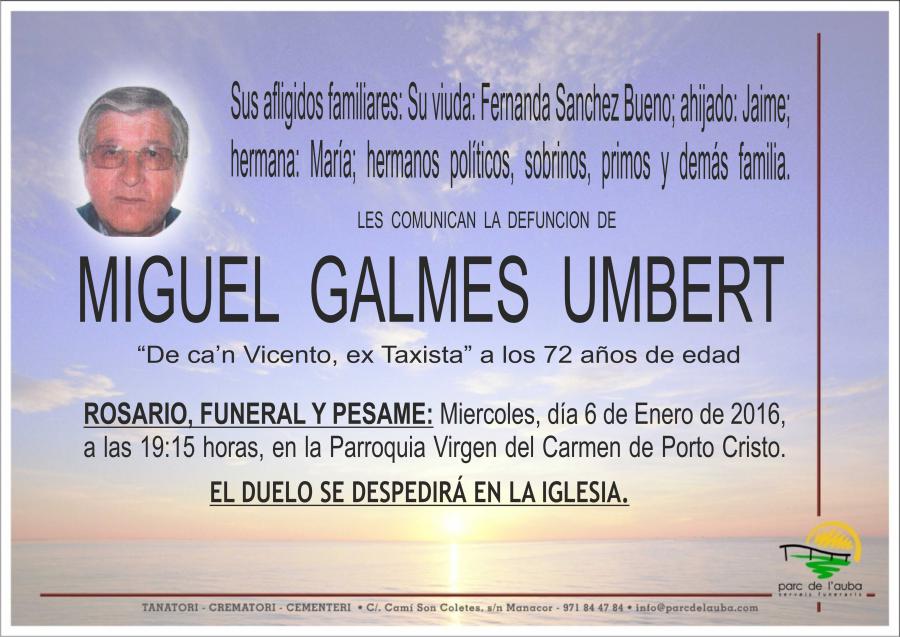 MIGUEL GALMES UMBERT