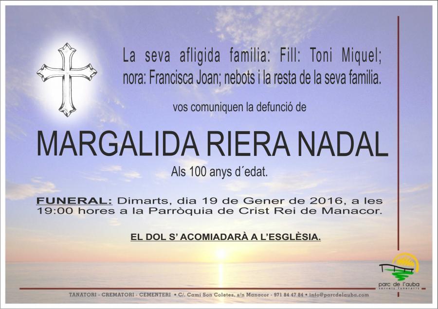 MARGALIDA RIERA NADAL