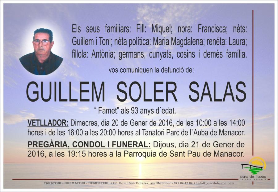 GUILLEM SOLER SALAS
