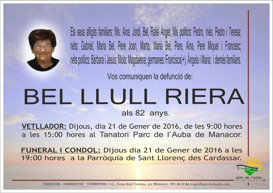 BEL LLULL RIERA