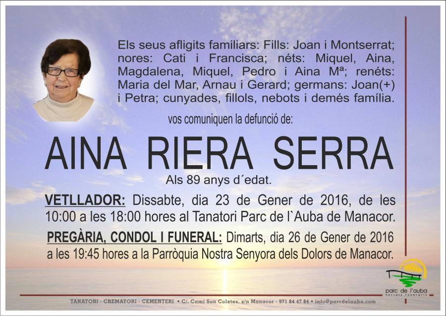 AINA RIERA SERRA