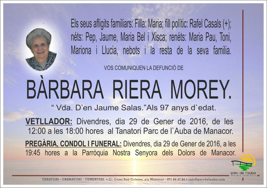 BÀRBARA RIERA MOREY