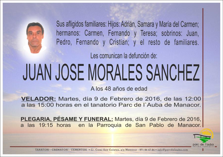 JUAN JOSE MORALES SANCHEZ