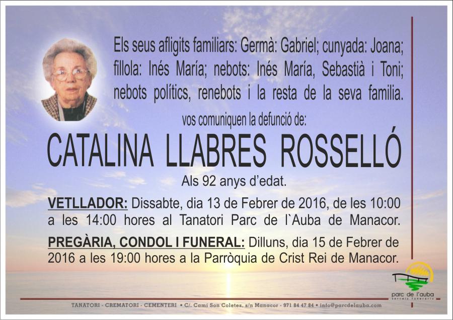 CATALINA LLABRES ROSSELLÓ