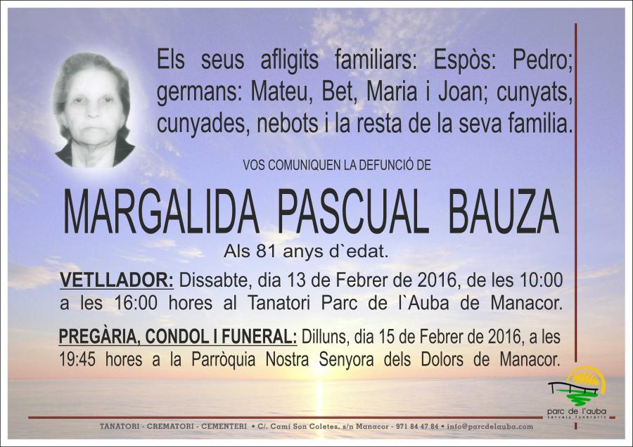 MARGALIDA PASCUAL BAUZA
