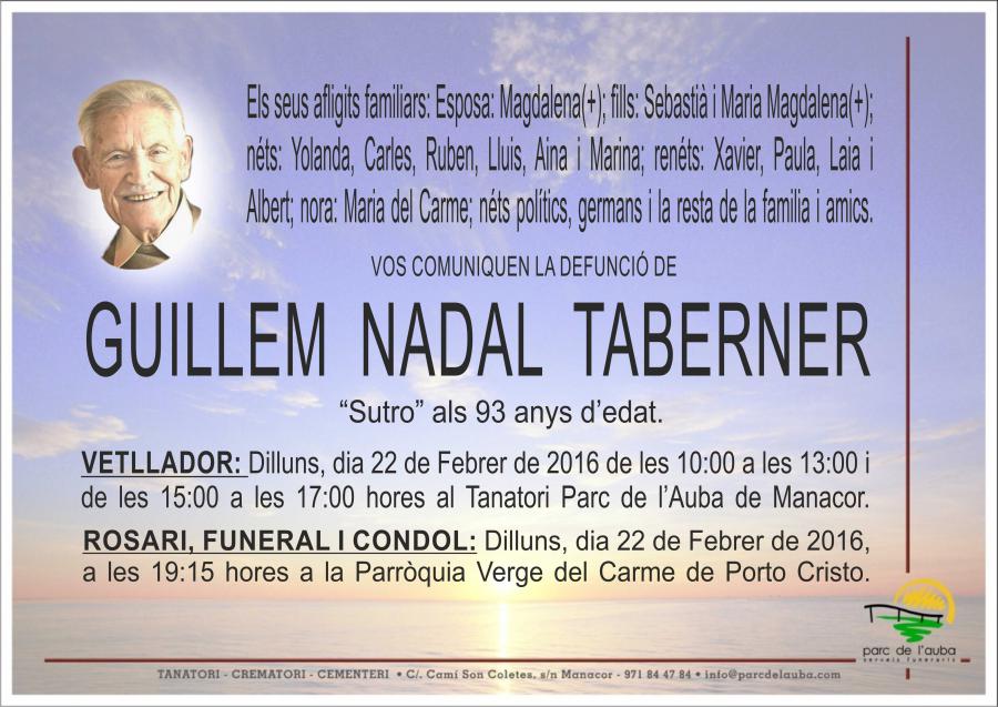 GUILLEM NADAL TABERNER