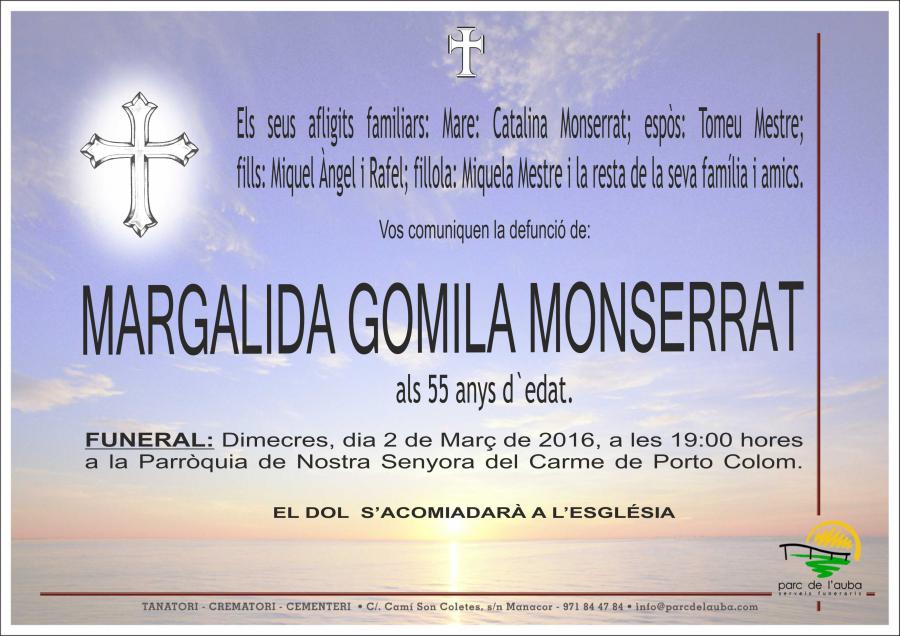MARGALIDA GOMILA MONSERRAT