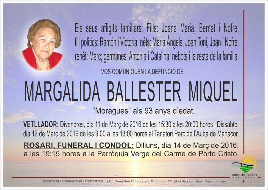 MARGALIDA BALLESTER MIQUEL