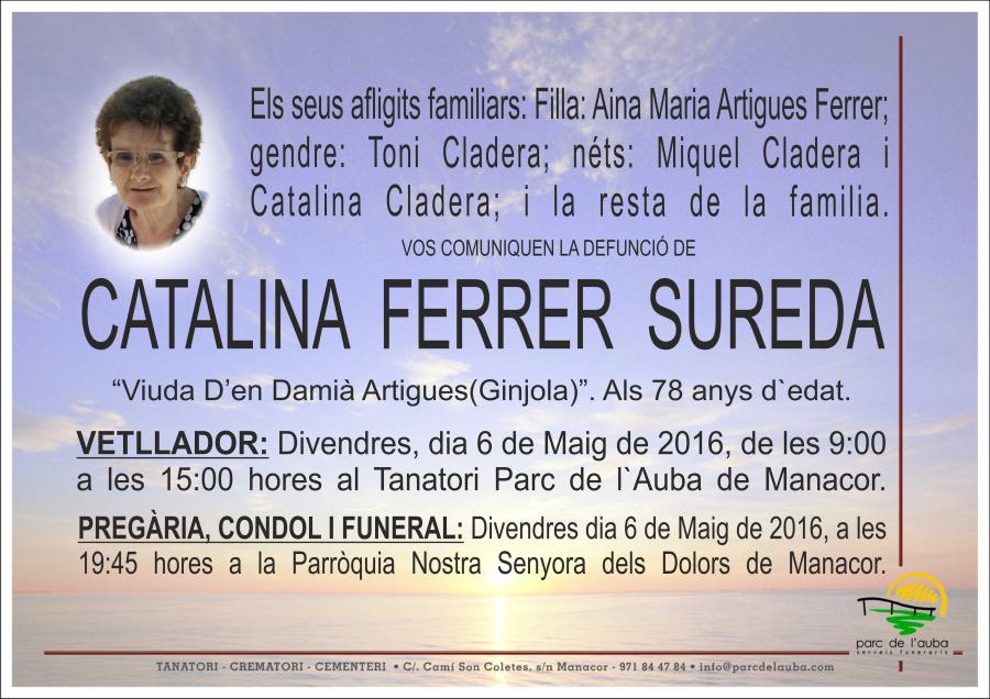 CATALINA FERRER SUREDA