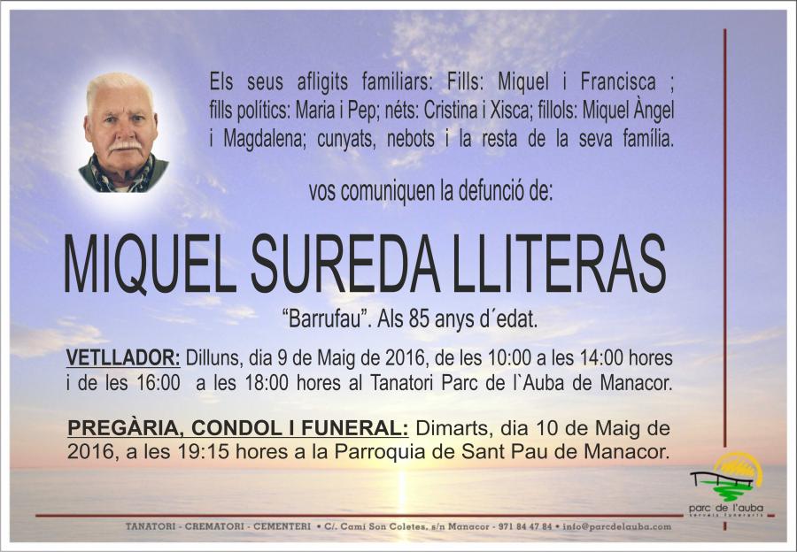 MIQUEL SUREDA LLITERAS