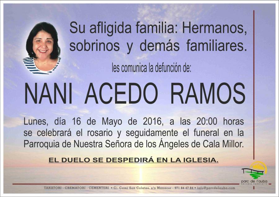 NANI ACEDO RAMOS