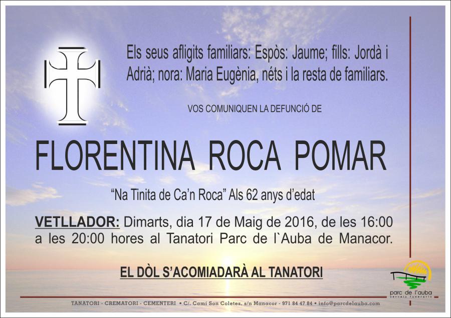 FLORENTINA ROCA POMAR