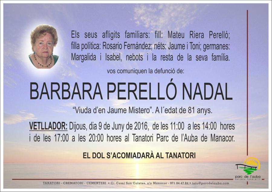 BARBARA PERELLÓ NADAL
