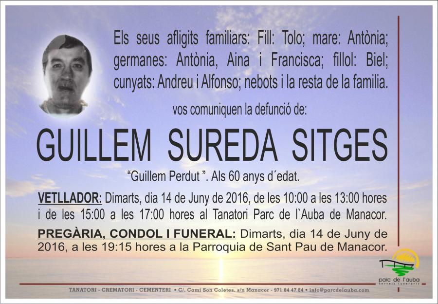 GUILLEM SUREDA SITGES