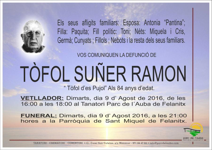 TÃ'FOL  SUÑER RAMON