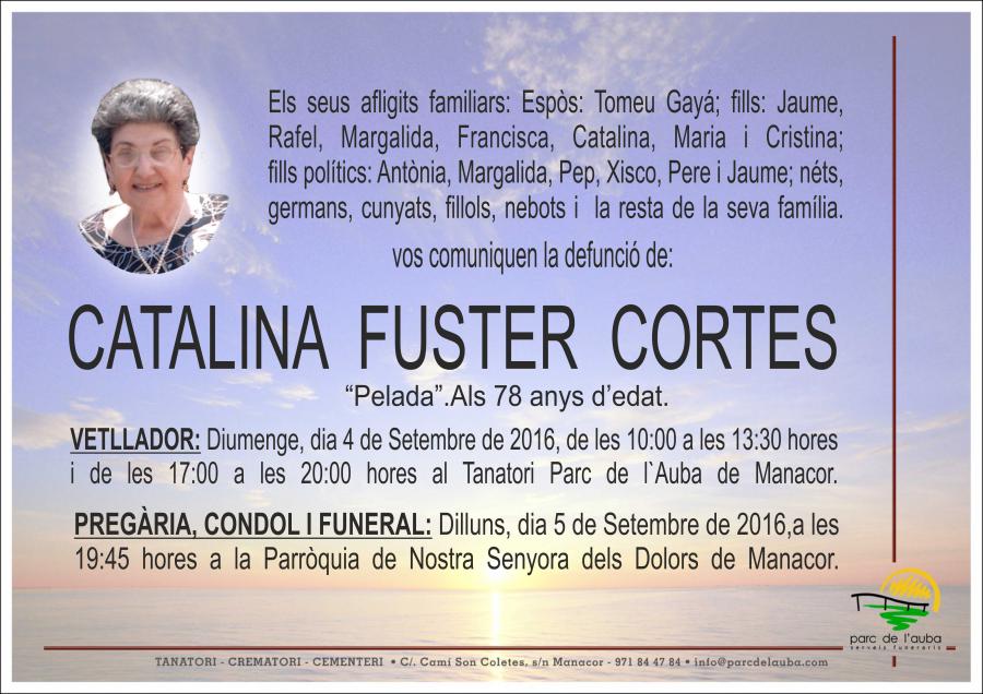 CATALINA FUSTER CORTES