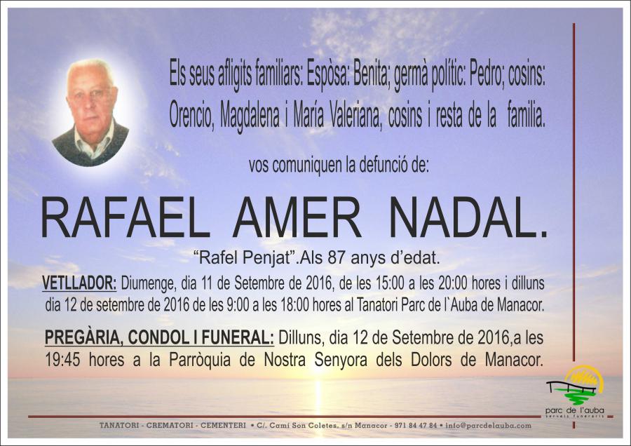 RAFAEL AMER NADAL