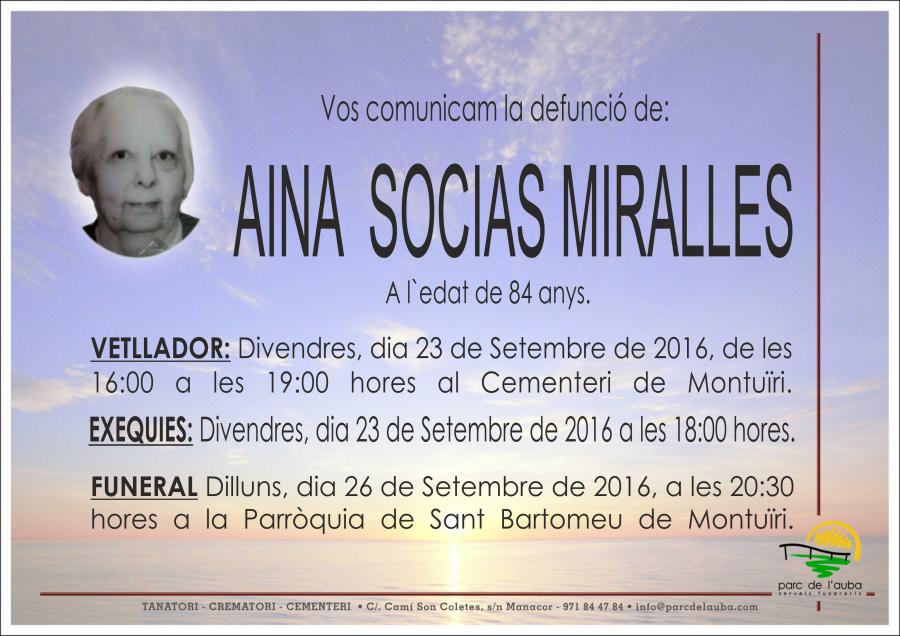 AINA SOCIAS MIRALLES
