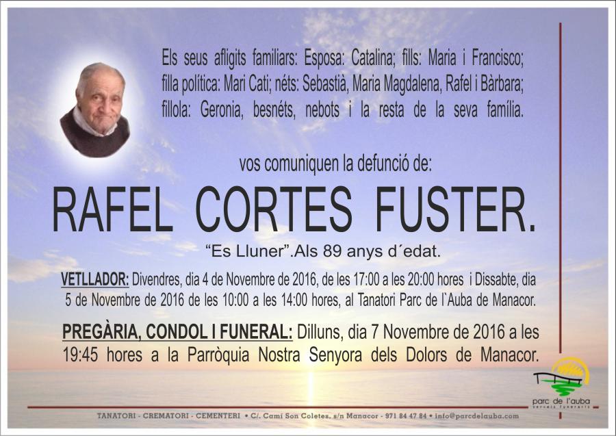 RAFEL CORTES FUSTER