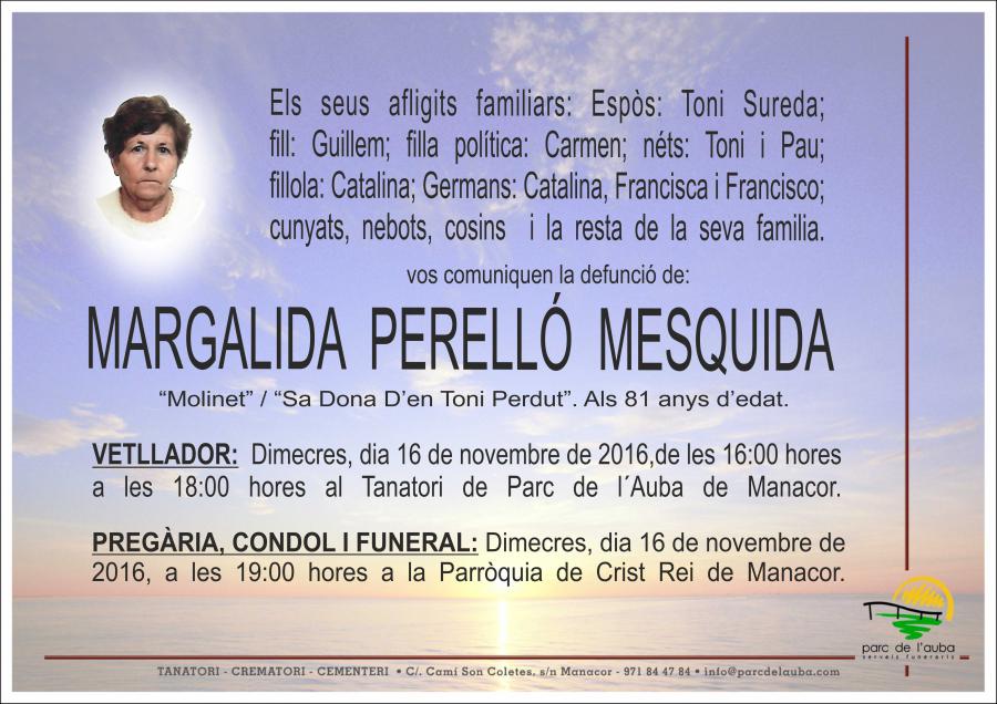 MARGALIDA PERELLÓ MESQUIDA