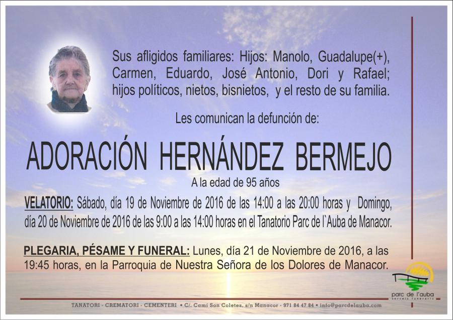 ADORACIÓN  HERNÁNDEZ BERMEJO