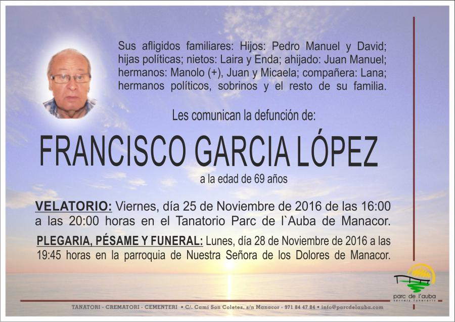 FRANCISCO GARCIA LÓPEZ
