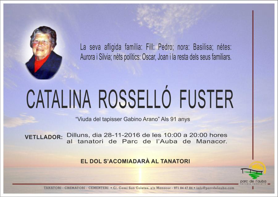 CATALINA ROSSELLÓ FUSTER