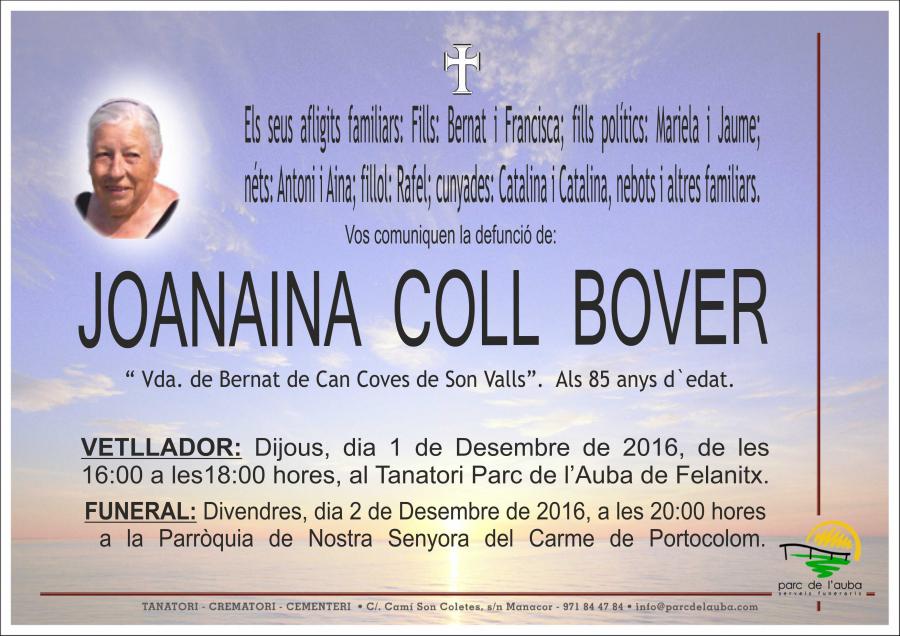 JOANAINA COLL BOVER