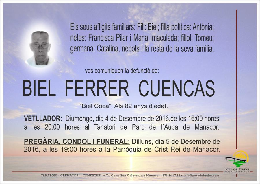 BIEL FERRER CUENCAS
