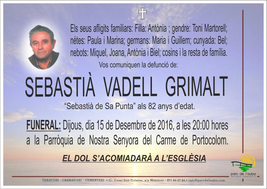SEBASTIÀ VADELL GRIMALT